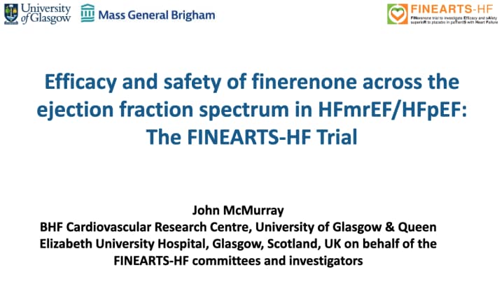 Finerenone in Heart Failure with Mildly Reduced and Preserved Ejection Fraction Heart Failure According to Diabetes Status